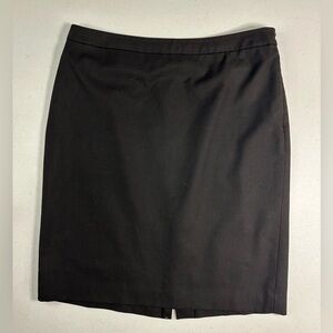 Ann Taylor LOFT Black Straight Pencil Skirt Tag‎ Size 6